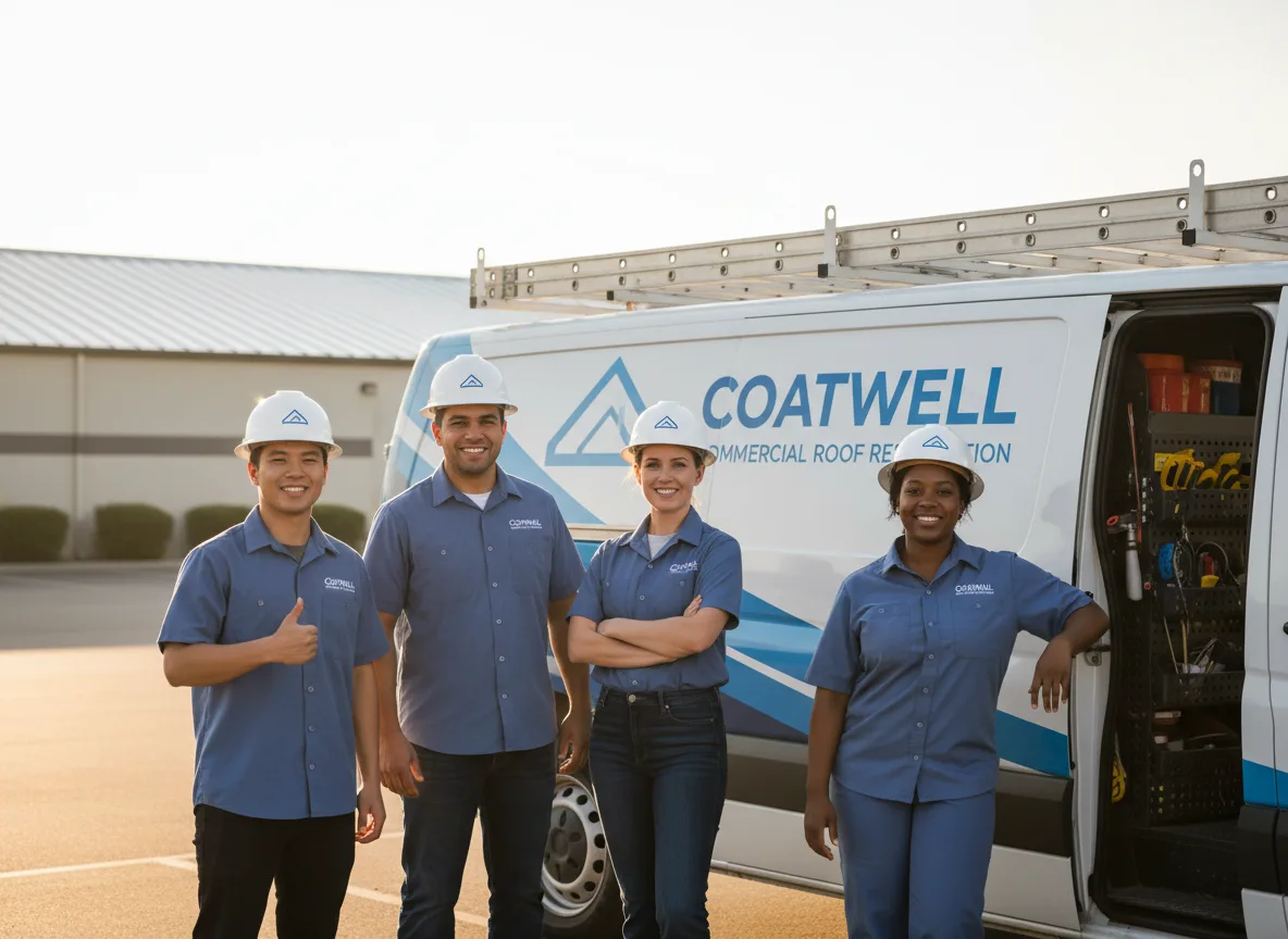 Commercial roof coating company in Summit, SD